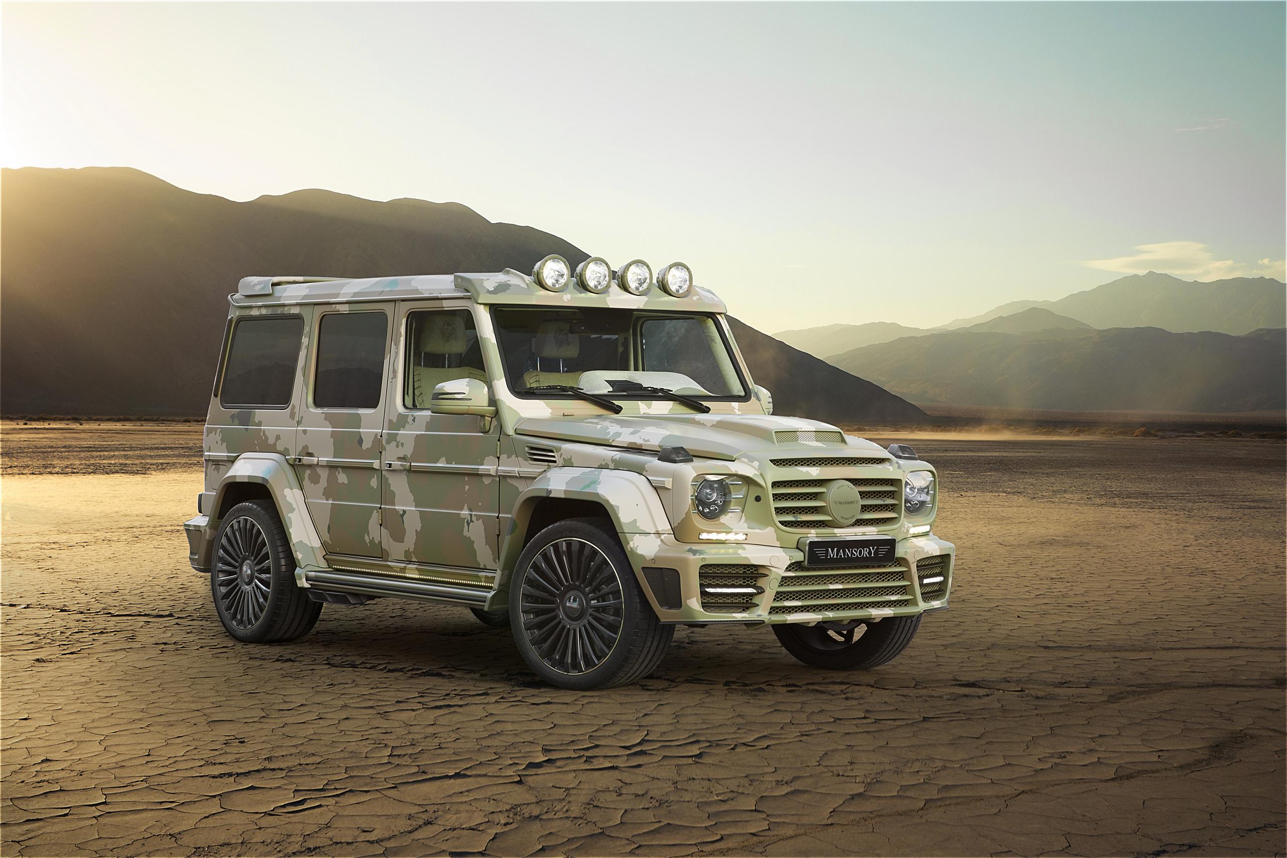 燃烧的军旅之魂——MANSORY G63 Sahara Edition