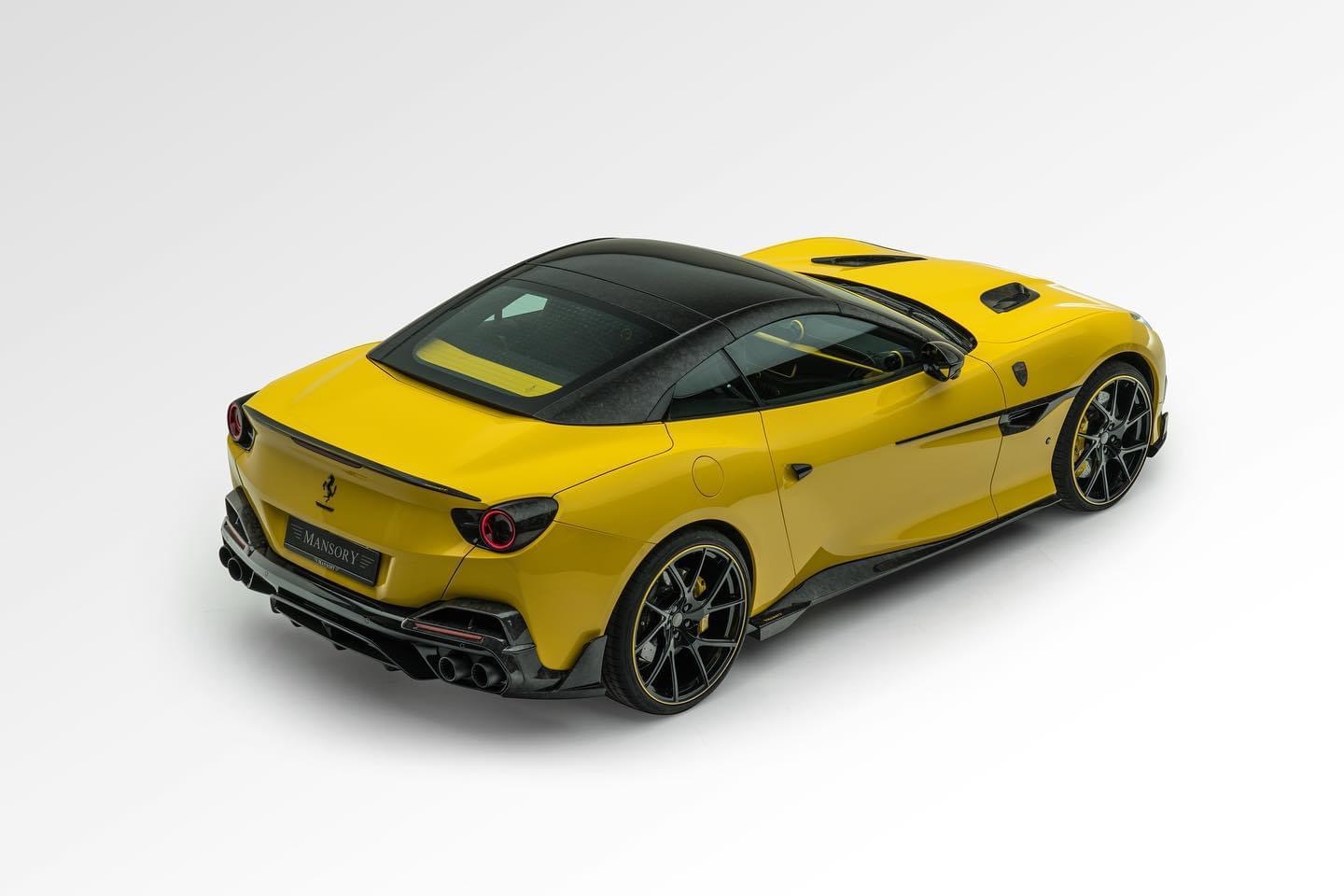 MANSORY推出全碳纤维车顶的新款“法拉利 Portofino”